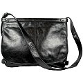Faye Laptop Messenger Bag Black
